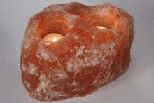 Load image into Gallery viewer, Salt Tea Light Candle Holder