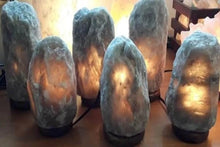 Load image into Gallery viewer, Grey Himalayan salt lamp
