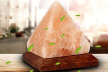 Load image into Gallery viewer, Pyramid salt lamp