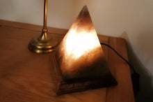 Load image into Gallery viewer, Grey Pyramid Lamp