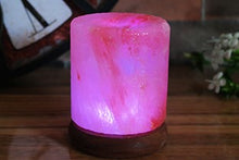 Load image into Gallery viewer, Cylinder Himalayan salt lamp