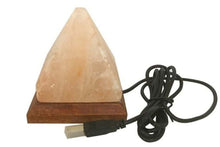 Load image into Gallery viewer, Himalayan Salt Lamp Usb Pyramid