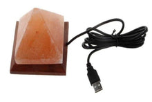 Load image into Gallery viewer, Himalayan Salt Lamp Usb Pyramid