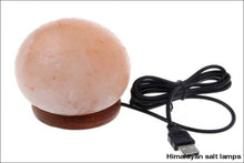 Load image into Gallery viewer, Himalayan Salt Lamp Usb Sphere