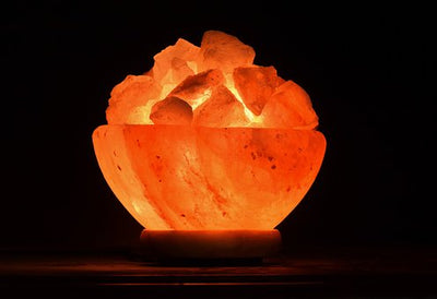 Salt Lamp Fire Bowl