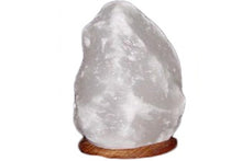 Load image into Gallery viewer, Small white salt lamp 1-2 KG