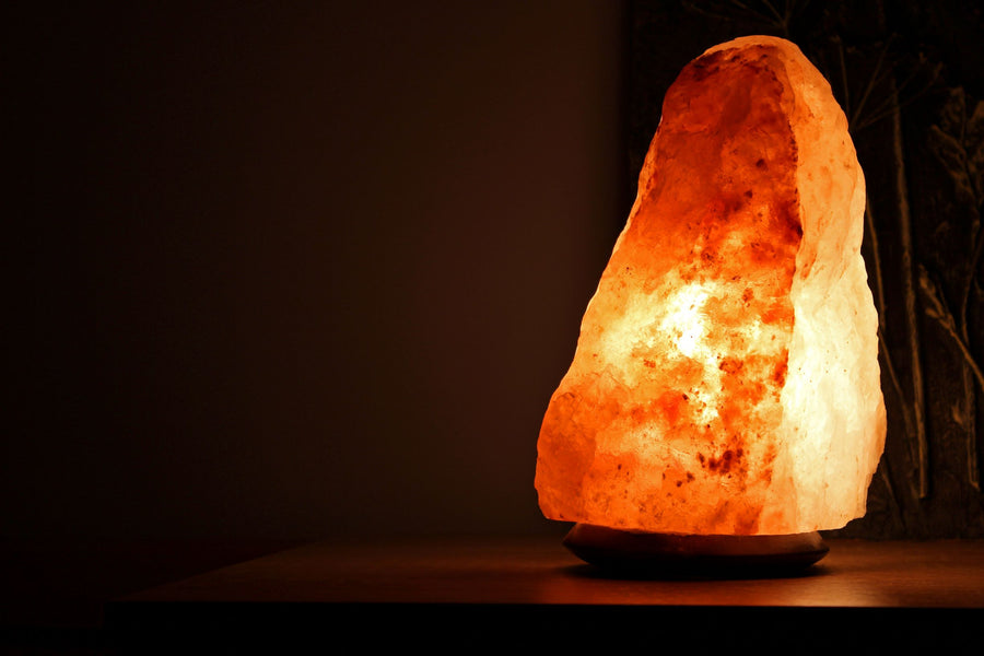Spice up Your Space with a Salt Art Deco Lamp