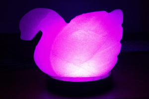 White Swan salt lamp USB
