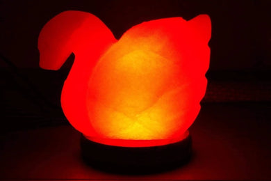 Swan salt lamp