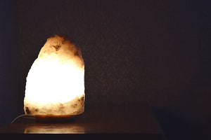 Bedroom white salt lamp 2-3 kg