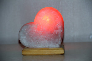 Heart Shape Salt Lamp