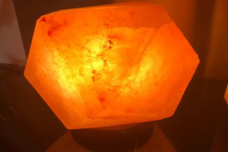 Diamond Salt Lamp
