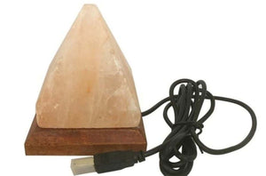Himalayan Salt Lamp Usb Pyramid