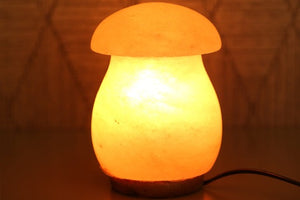 Mushroom salt lamp