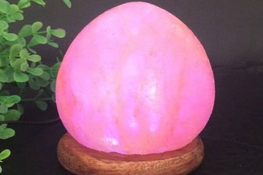 Egg shape Himalayan salt lamp